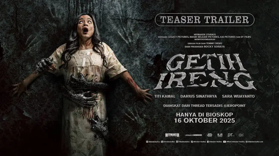 Video for the film Black Blood — Getih Ireng Teaser Trailer - Showing in Cinemas October 16, 2025