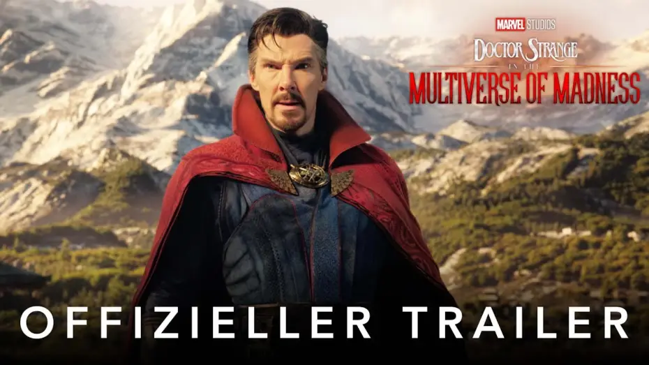 Video for the film Doctor Strange in the Multiverse of Madness — Offizieller Trailer