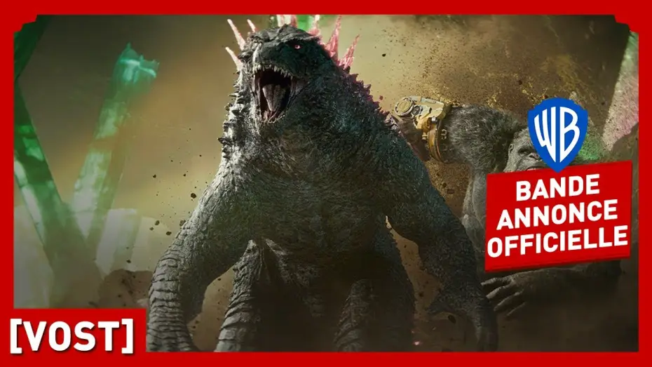 Video for the film Godzilla x Kong: The New Empire — Godzilla x Kong : Le Nouvel Empire | Bande-annonce officielle (VOST)