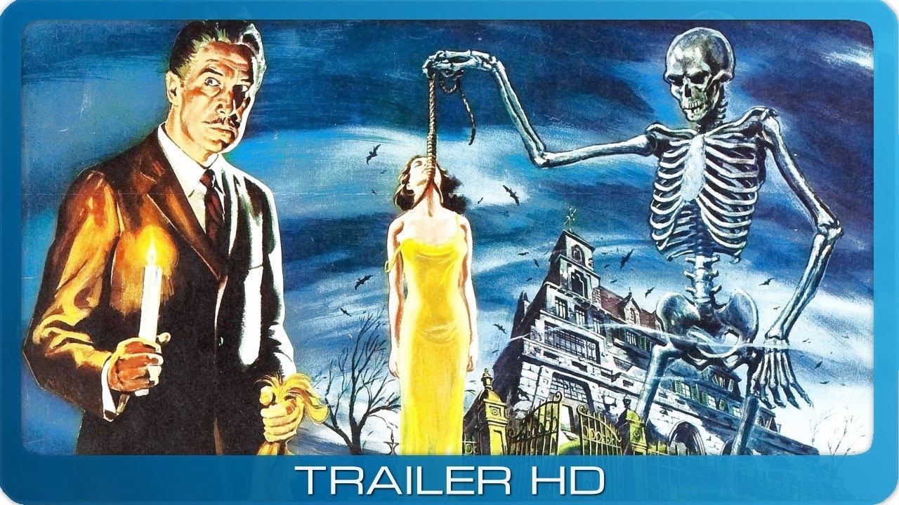 Video for the film House on Haunted Hill — The House On Haunted Hill ≣ 1959 ≣ Trailer #2