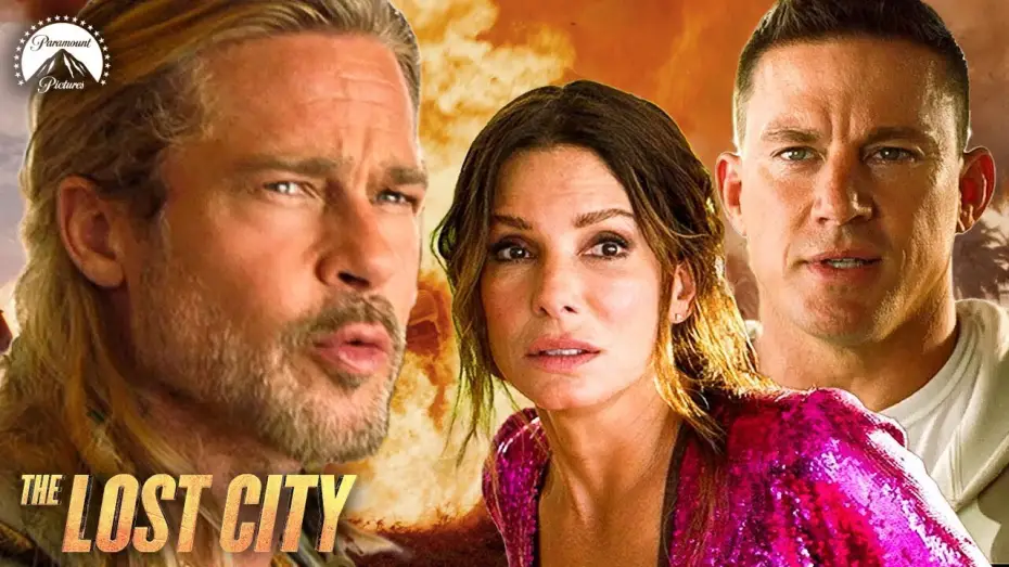 Video for the film The Lost City — Channing Tatum Starts an Adventure to Save Sandra Bullock