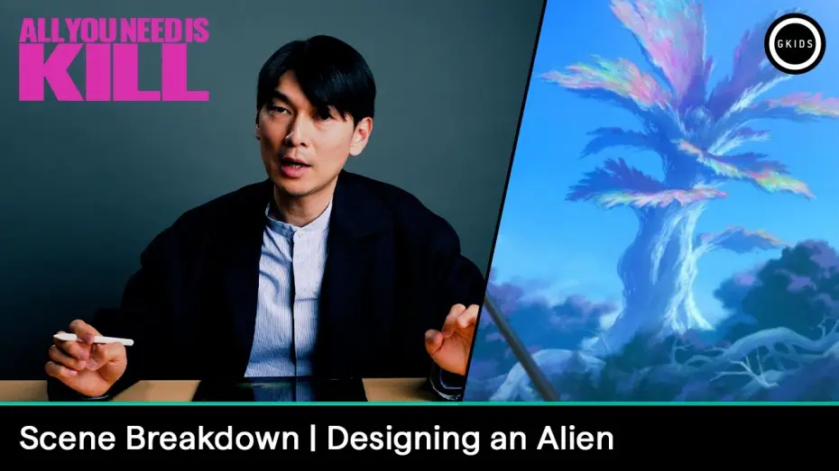 Video for the film ALL YOU NEED IS KILL — Scene Breakdown - Designing an Alien [Subtitled]