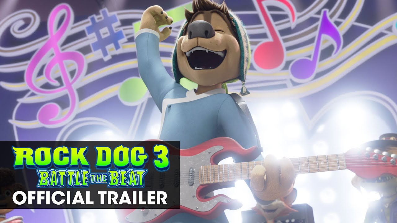 Video for the film Rock Dog 3: Battle the Beat — Official Trailer