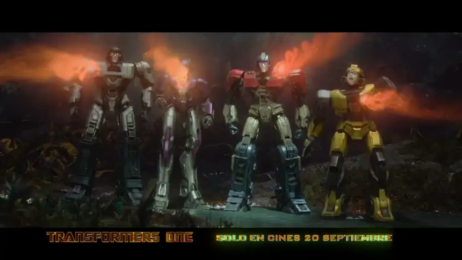Video for the film Transformers One — Vive la experiencia