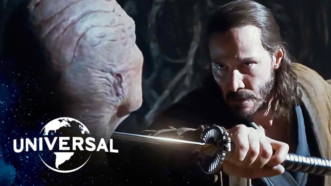 Video for the film 47 Ronin — Keanu Reeves Duels the Tengu Master for Mystical Swords