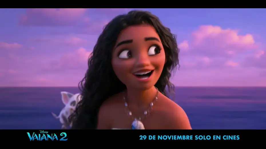 Video for the film Moana 2 — Anuncio: 'Ancestros'