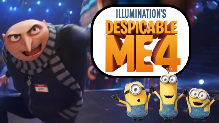 Video for the film Despicable Me 4 — MINIONS GONE WILD! Despicable Me 4 EXPOSED in 30 Seconds!
