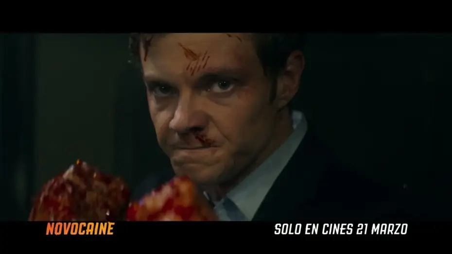 Video for the film Novocaine — Alto voltaje en español