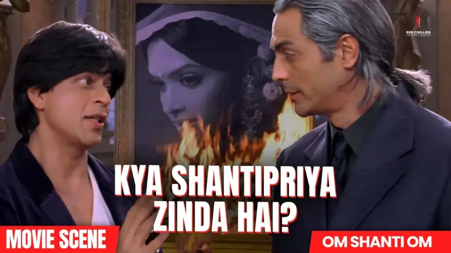 Video for the film Om Shanti Om — Is Shantipriya back? | Om Shanti Om | Shah Rukh Khan, Deepika Padukone, Arjun Rampal | Movie Scene