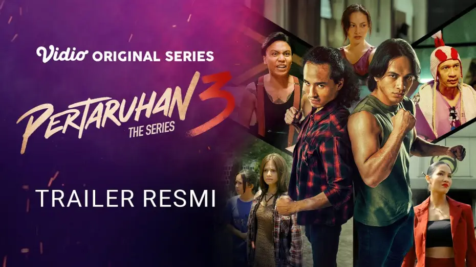 Video for the film Pertaruhan 3: The Series — Pertaruhan The Series 3 | Trailer Resmi | Jefri Nichol, Giulio Parengkuan, Clara Bernadeth