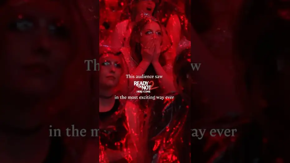 Video for the film Ready or Not: Here I Come — See It With an Audience