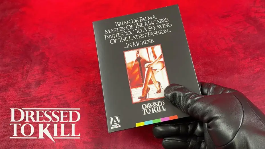 Video for the film Dressed to Kill — Arrow UHD Unboxing