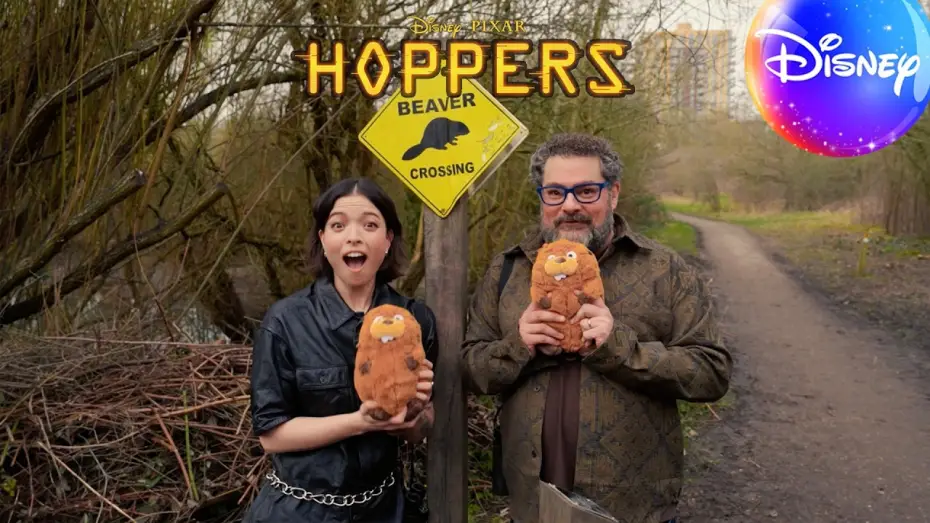 Video for the film Hoppers — The Hoppers cast name a real London beaver!