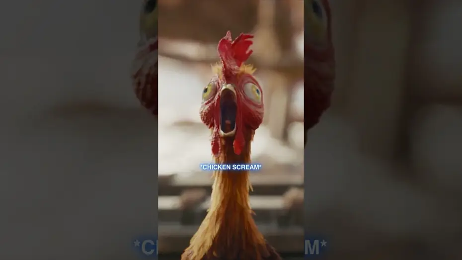 Video for the film Moana — *Heihei scream*