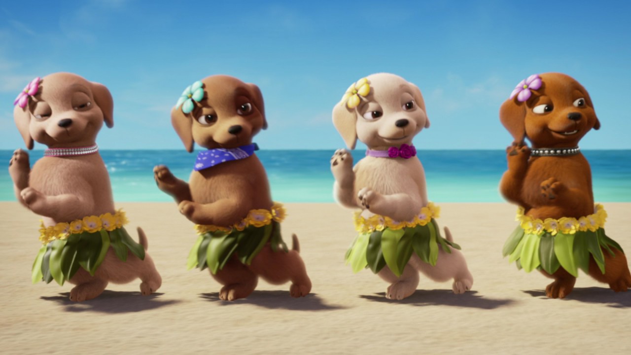 Video for the film Barbie & Her Sisters in a Puppy Chase — Barbie и сестры в поисках щенков - Трейлер