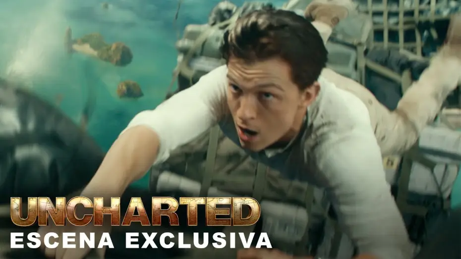 Video for the film Uncharted — Escena exclusiva