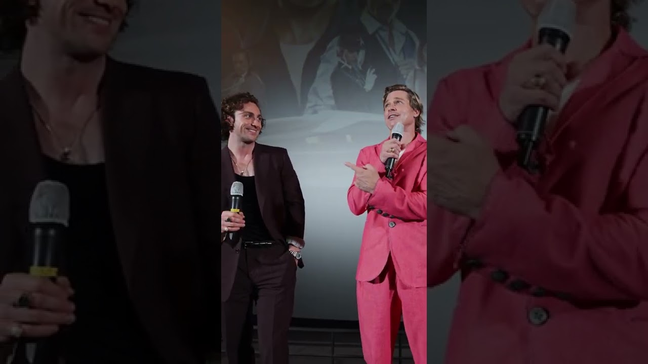 Video for the film Bullet Train — Brad Pitt and Aaron Taylor Johnson sizzle in Seoul