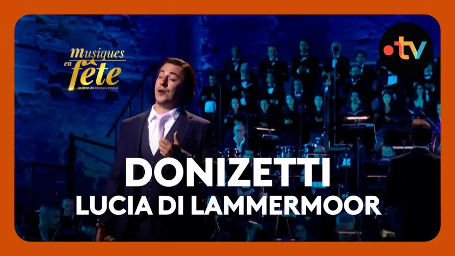 Video for the film Musiques en fête des Chorégies d'Orange — Donizetti - Lucia di Lammermoor, "Dalle stanze ove Lucia" avec Mark Kurmanbayev