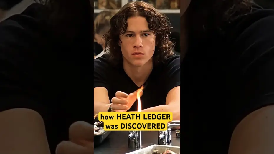 Video for the film 10 Things I Hate About You — How Heath Ledger Was Discovered for '10 Things I Hate About You'