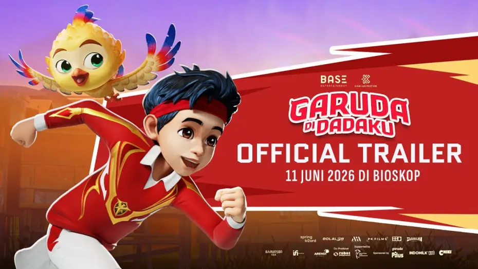 Video for the film Garuda: Dare to Dream — GARUDA ON MY CHEST OFFICIAL TRAILER | JUNE 11, 2026 IN CINEMA