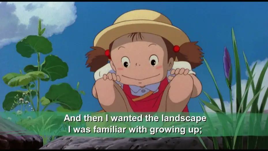 Video for the film My Neighbor Totoro — Miyazaki on Creating Totoro [Subtitled]