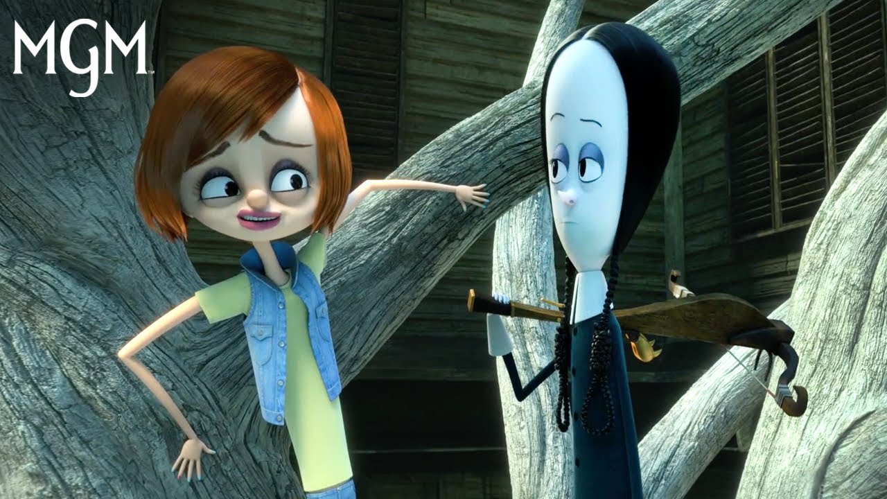 Video for the film The Addams Family — THE ADDAMS FAMILY (2019) | Wednesday Addams Makes A Friend | MGM