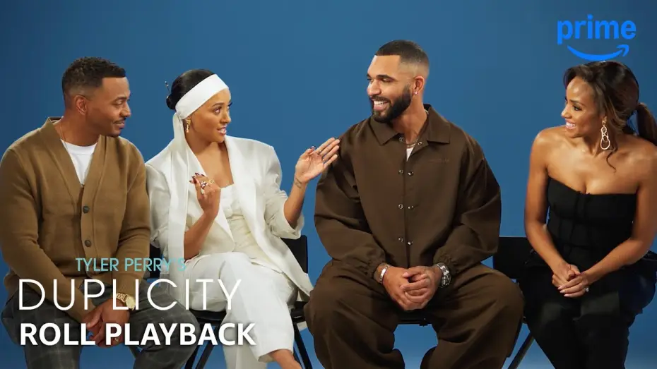 Video for the film Tyler Perry's Duplicity — The Cast Reacts to Scenes From Tyler Perry's Duplicity - Roll Playback