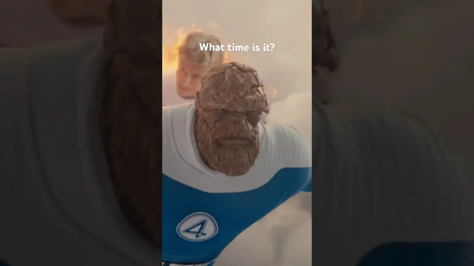 Video for the film The Fantastic Four — What time is it?