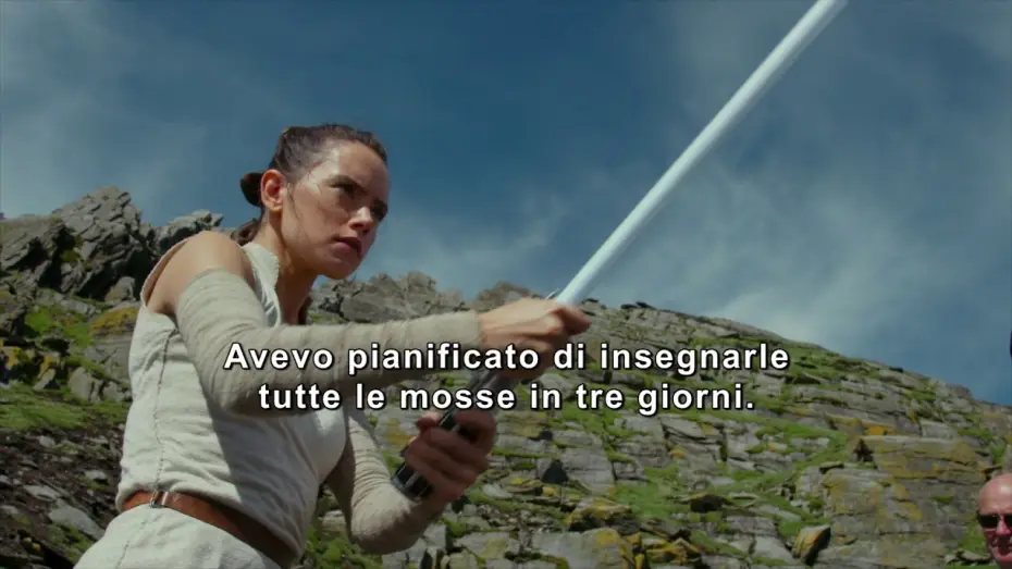 Video for the film Star Wars: The Last Jedi — Star Wars: Gli Ultimi Jedi - L'allenamento del cast - Featurette