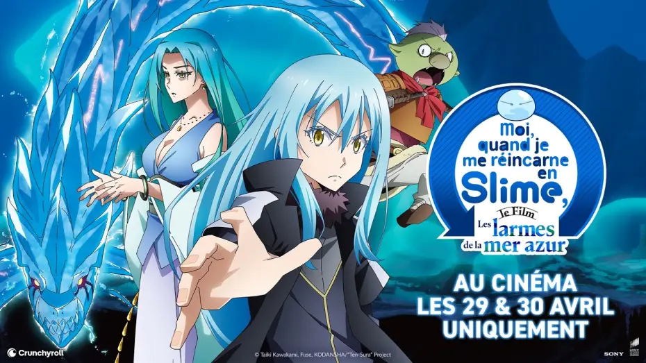 Video for the film That Time I Got Reincarnated as a Slime the Movie: Tears of the Azure Sea — Moi, quand je me réincarne en Slime, le Film - Les larmes de la mer azur | TRAILER VOSTFR