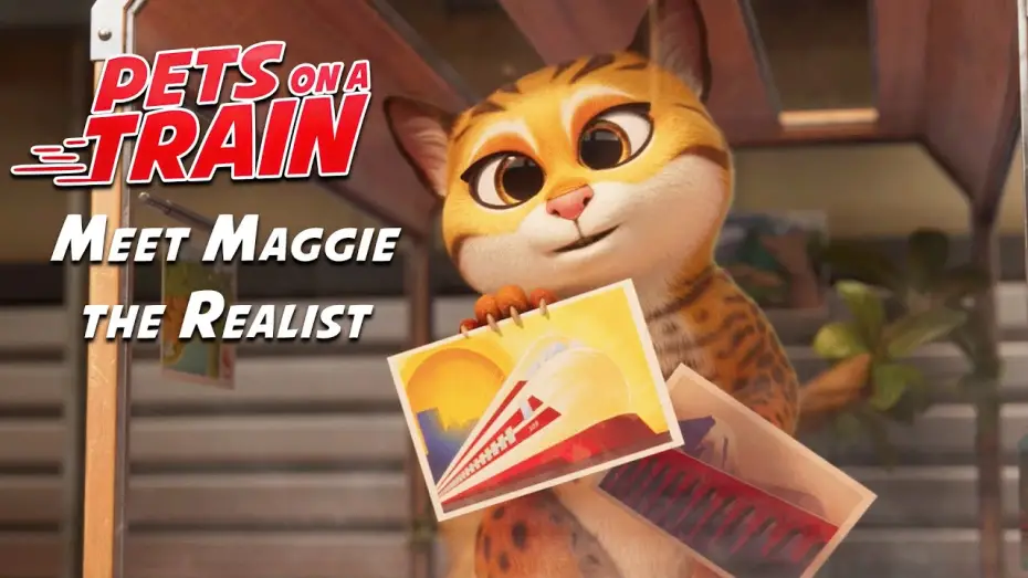 Video for the film Pets on a Train — Meet Maggie the Cat