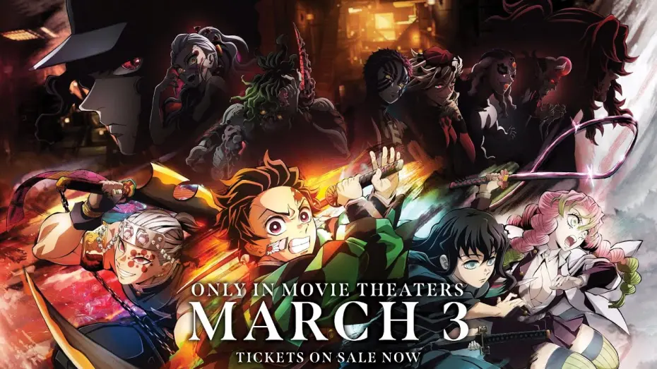 Video for the film Demon Slayer: Kimetsu no Yaiba -To the Swordsmith Village- — Trailer [Subtitled]