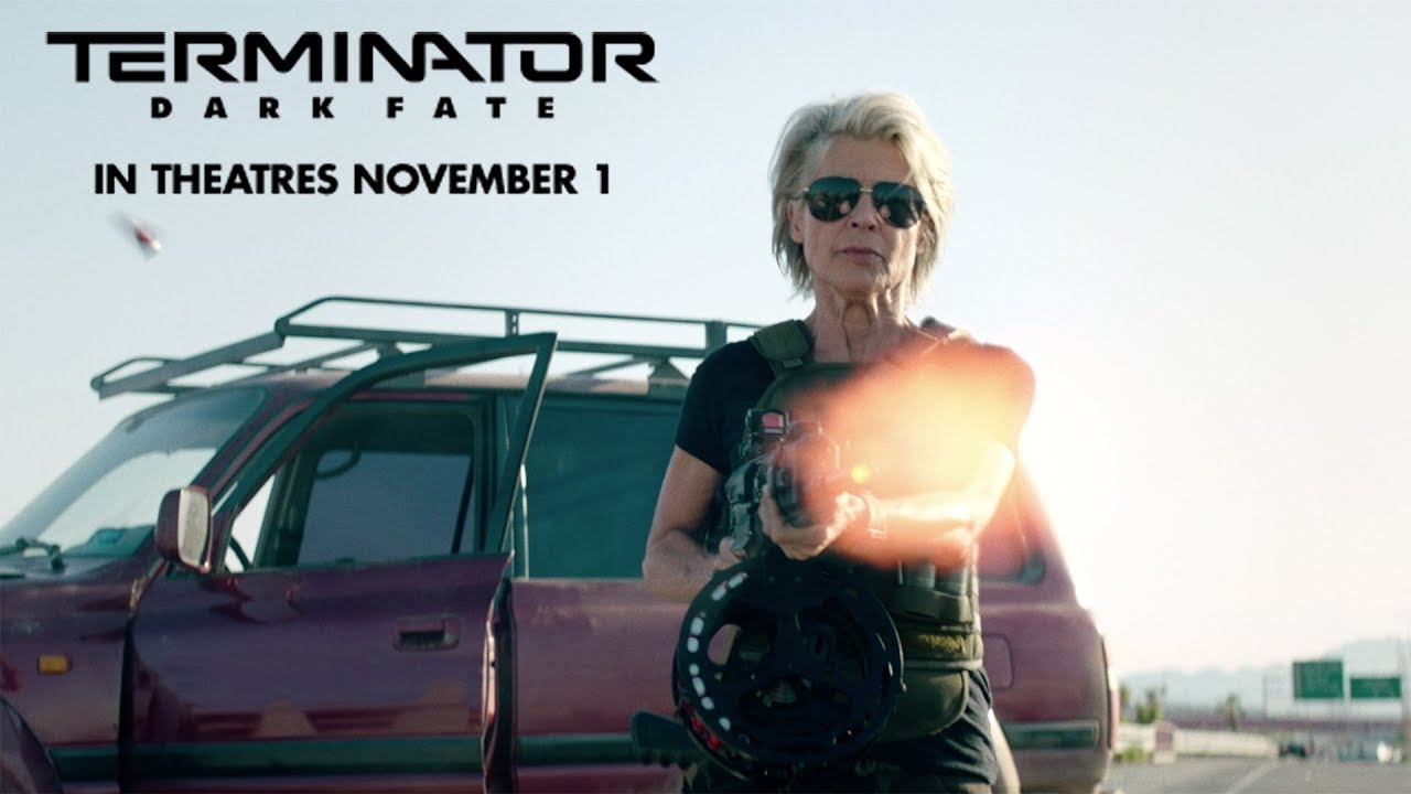 Video for the film Terminator: Dark Fate — Sarah’s Entrance