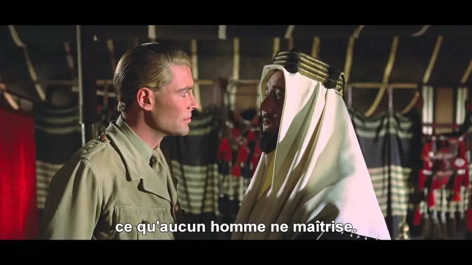 Video for the film Lawrence of Arabia — Lawrence d'Arabie