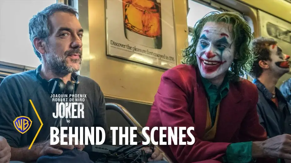 Video for the film Joker — Behind The Scenes with Joaquin Phoenix and Todd Phillips