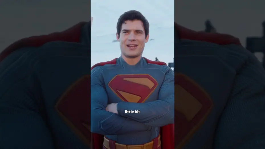 Video for the film Supergirl — David Corenswet and Milly Alcock bond on the set