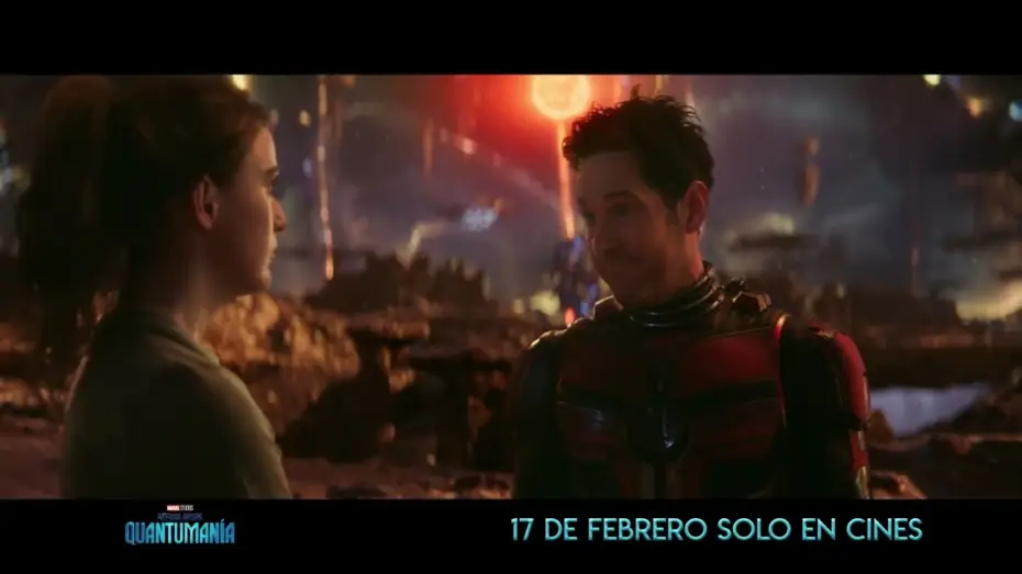 Video for the film Ant-Man and the Wasp: Quantumania — Anuncio: 'Está bien'