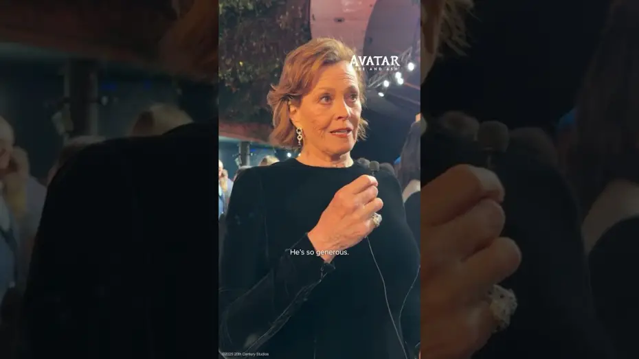 Video for the film Avatar 3 — "What's it like working with James Cameron?"