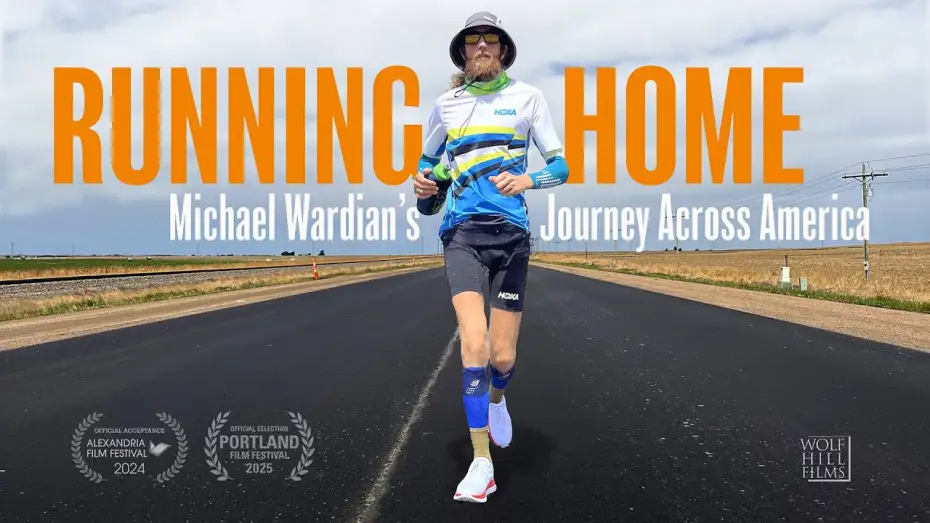 Video for the film Running Home: Michael Wardian's Journey Across America — Running Home - Trailer