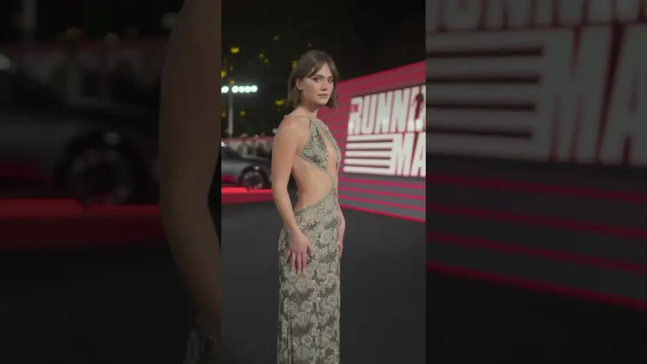 Video for the film The Running Man — Emilia Jones UK Premiere
