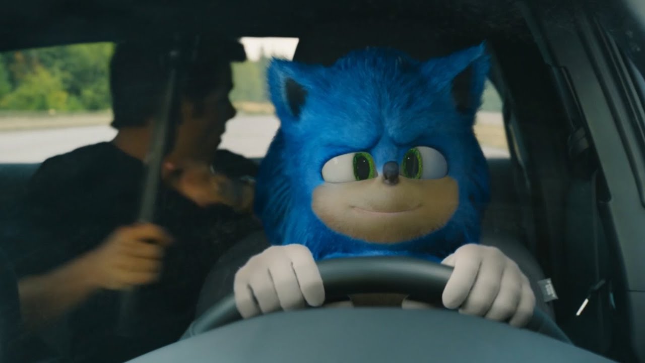 Video for the film Sonic the Hedgehog — Фрагмент №1. Сегодня ломаем роботов