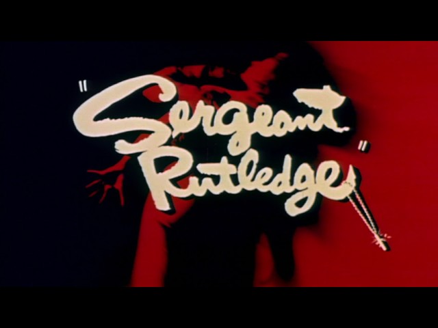 Video for the film Sergeant Rutledge — Sergeant Rutledge