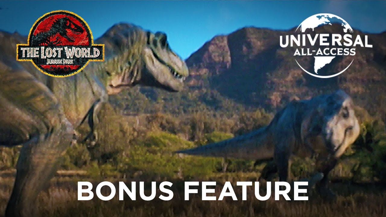 Video for the film The Lost World: Jurassic Park — VFX Evolved - Lost World Before And After The VFX Bonus Feature