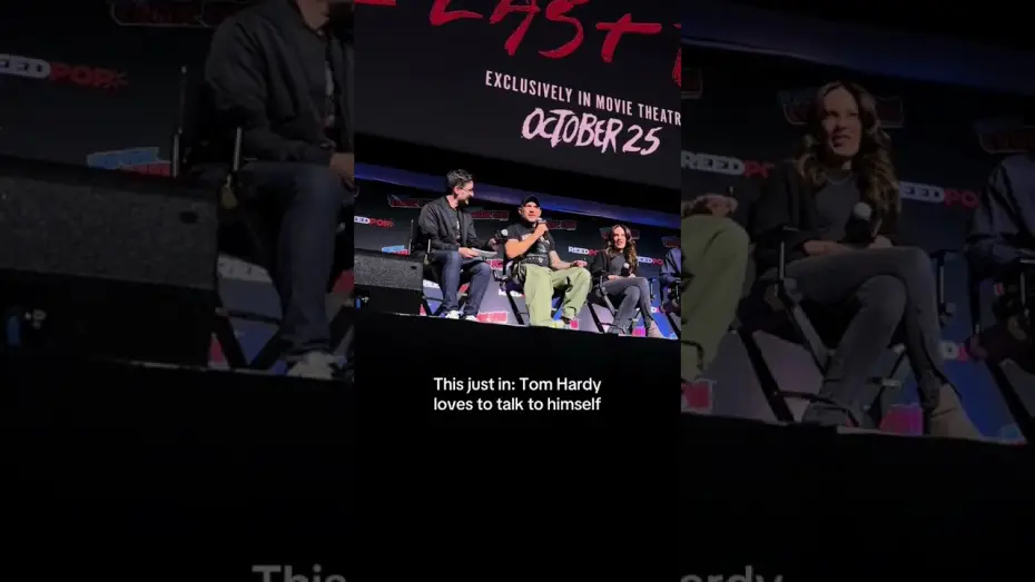 Video for the film Venom 3 — Who wouldn’t want to get paid to talk to themselves?!