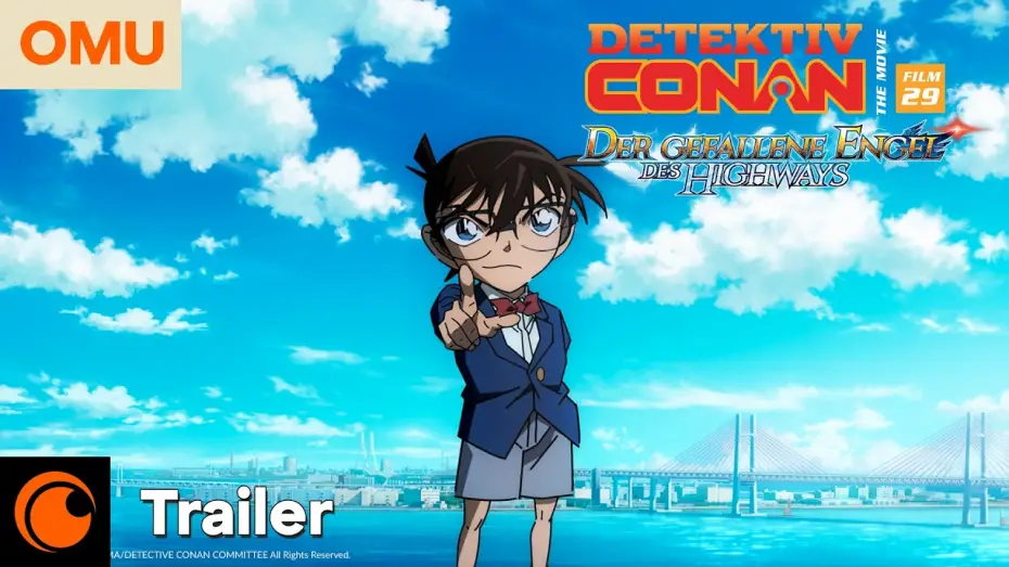 Video for the film Detective Conan: Fallen Angel of the Highway — Detektiv Conan Film 29: Der gefallene Engel des Highways | Offizieller Trailer – OmU | 25. August