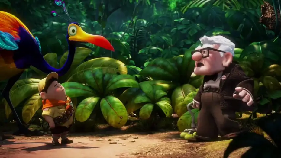 Video for the film Up — Kevin (the bird)