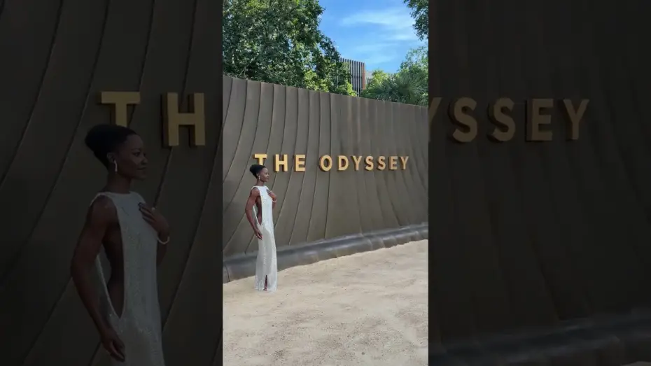 Video for the film The Odyssey — The incredible Lupita Nyong'o arrives at the World Premiere of The Odyssey.