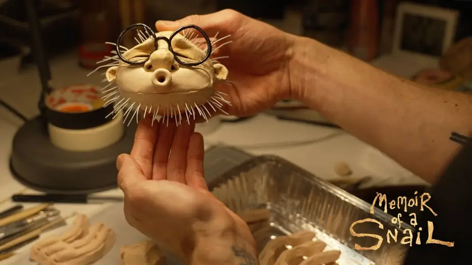 Video for the film Memoir of a Snail — Behind The Scenes With Adam Elliot - Constructing A Character