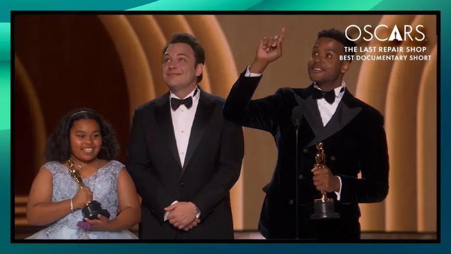 Video for the film The Last Repair Shop — 'The Last 'Repair Shop' Wins Best Documentary Short Film | 96th Oscars (2024)