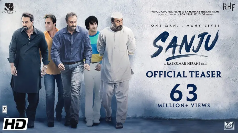 Video for the film Sanju — Sanju | Official Teaser | Ranbir Kapoor | Rajkumar Hirani